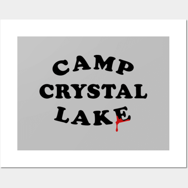 Camp Crystal Lake Wall Art by deadright